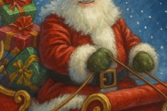 AI-Picture-of-Santa-in-Sleigh